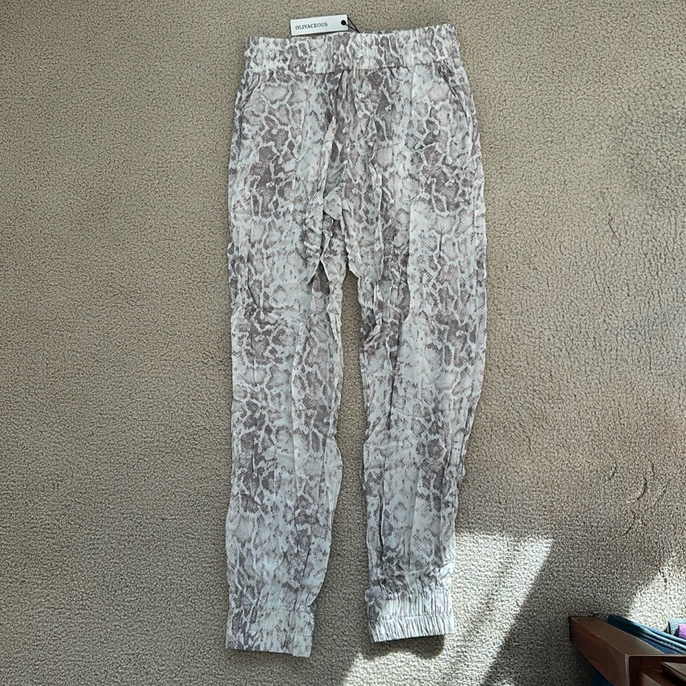 Cheetah Joggers
